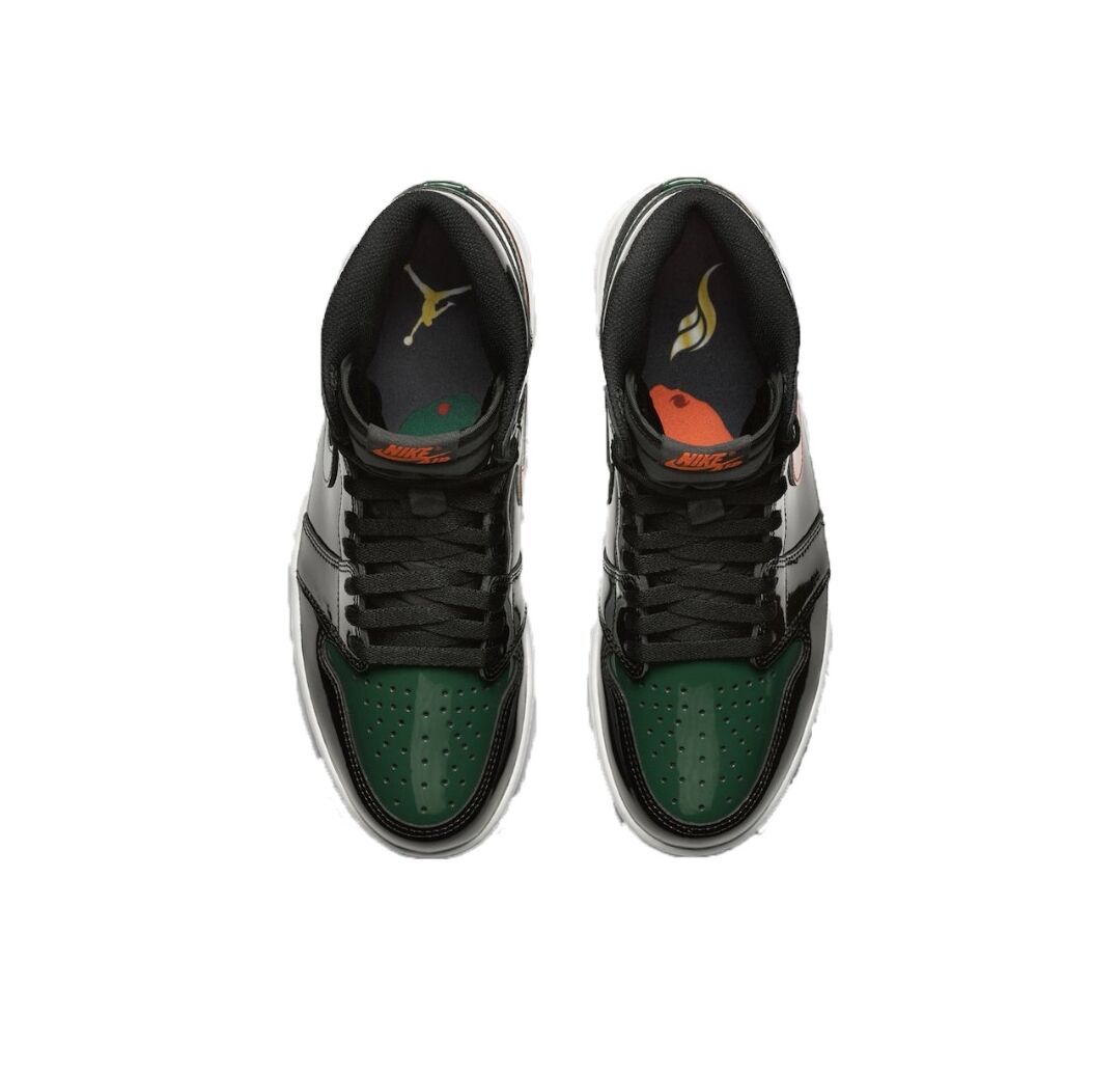 JORDAN 1 RETRO HIGH x SOLEFLY ART BASEL BLACK