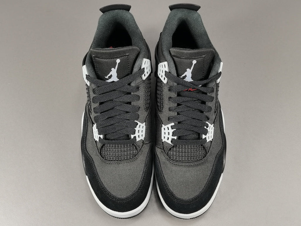 JORDAN 4 x BLACK CANVAS