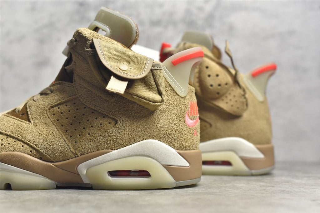 JORDAN 6 x TRAVIS SCOTT BRITISH KHAKI